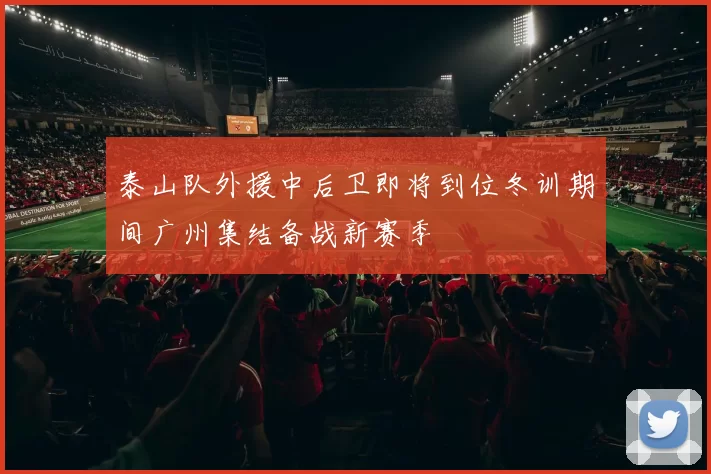 泰山队外援中后卫即将到位冬训期间广州集结备战新赛季